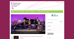 Desktop Screenshot of elisabethkulman.com